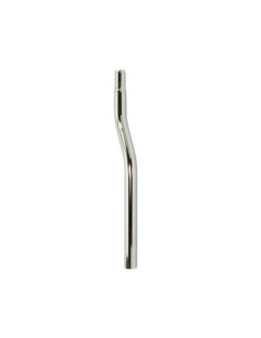 Steel Seatpost Pilar Snake 25.4 x 400mm Chrome.